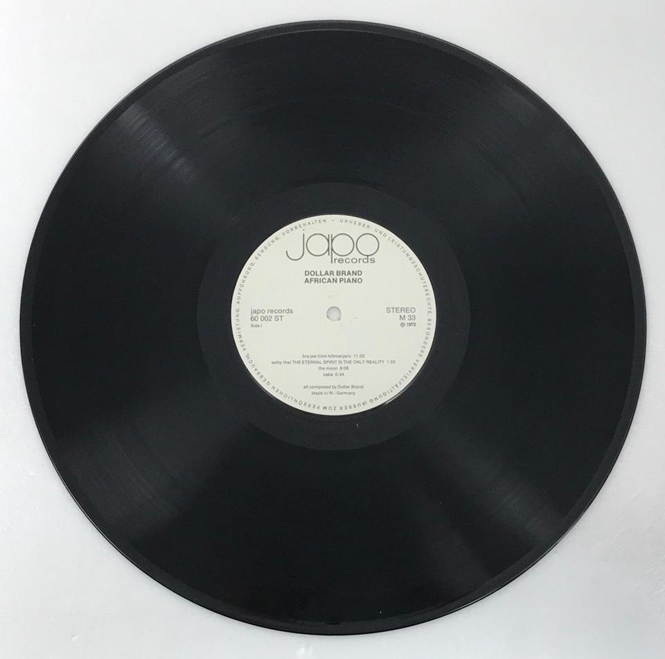 AFRICAN PIANO/DOLLAR BRAND DOLLAR BRAND - 中古オーディオ 高価買取