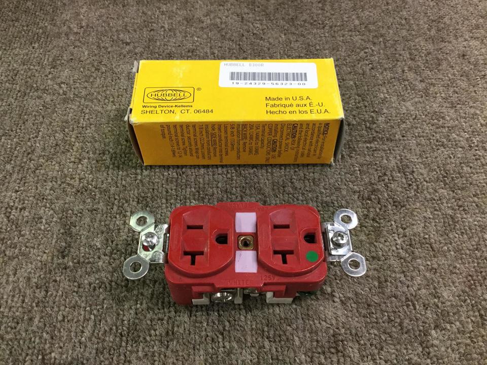 L型3極電源プラグ HUBBELL製 オーディオ用 L型3極電源プラグ