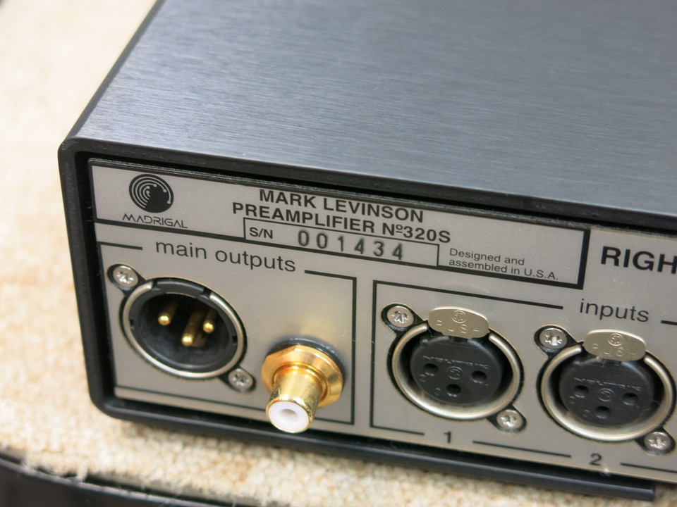 No.320S Mark Levinson - 中古オーディオ 高価買取・販売 ハイファイ堂
