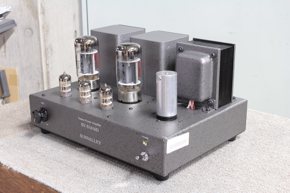 【改造】真空管なし　パワーアンプ　SV-S1616D 多極管仕様 サンバレー SV-S1616D [多極管仕様] キット / SUNVALLEY AUDIO(旧キット屋