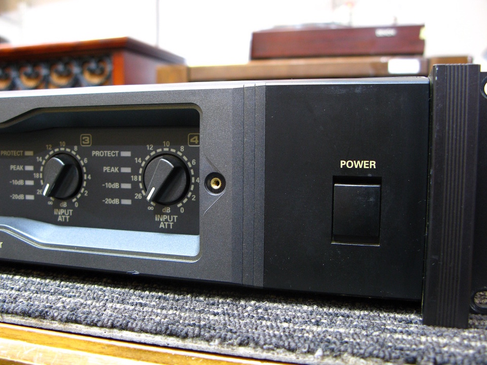 【ジャンク】RAMSA 4チャンネルパワーアンプ　WP-D204　③ Panasonic RAMSA（ラムサ） 4CHパワーアンプ WP-D204 : 松電社