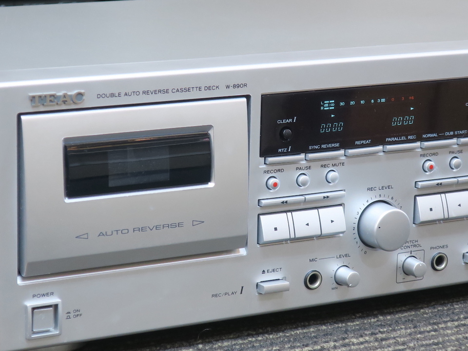 W-890R TEAC - 中古オーディオ 高価買取・販売 ハイファイ堂