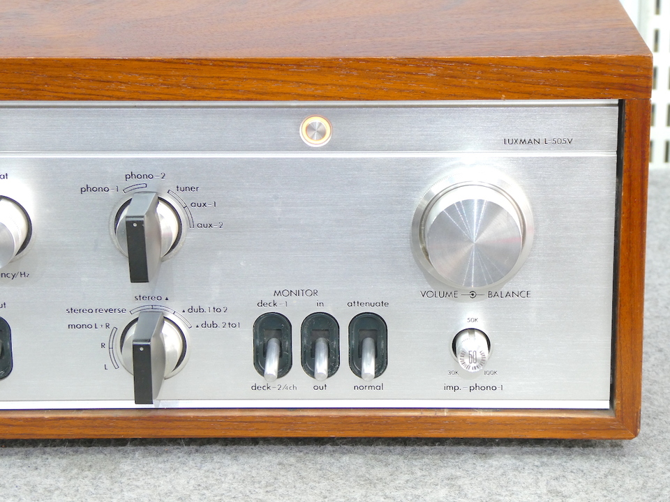 L-505V LUXMAN - 中古オーディオ 高価買取・販売 ハイファイ堂