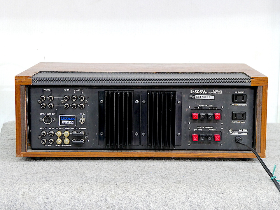 L-505V LUXMAN - 中古オーディオ 高価買取・販売 ハイファイ堂