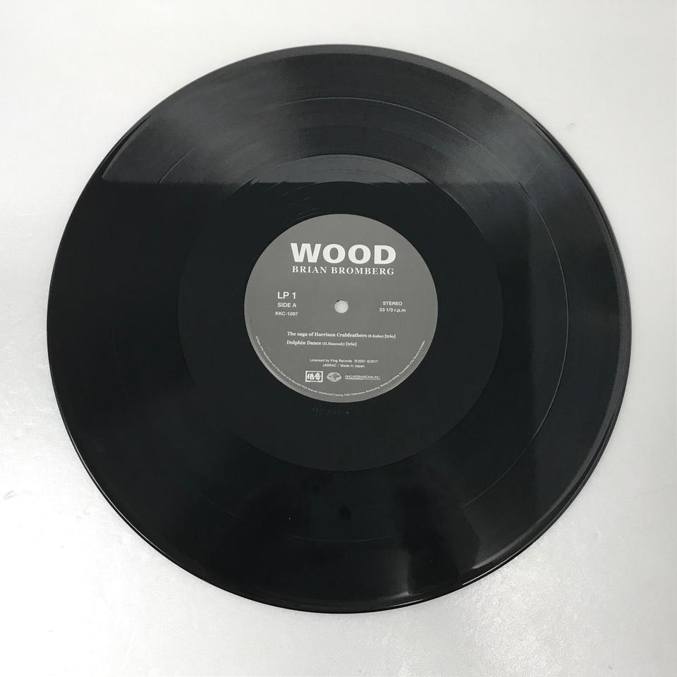 【LP】KKC-1097　「ウッド」　ブライアン・ブロンバーグ　2LP WOOD ⁄ BRIAN BROMBERG