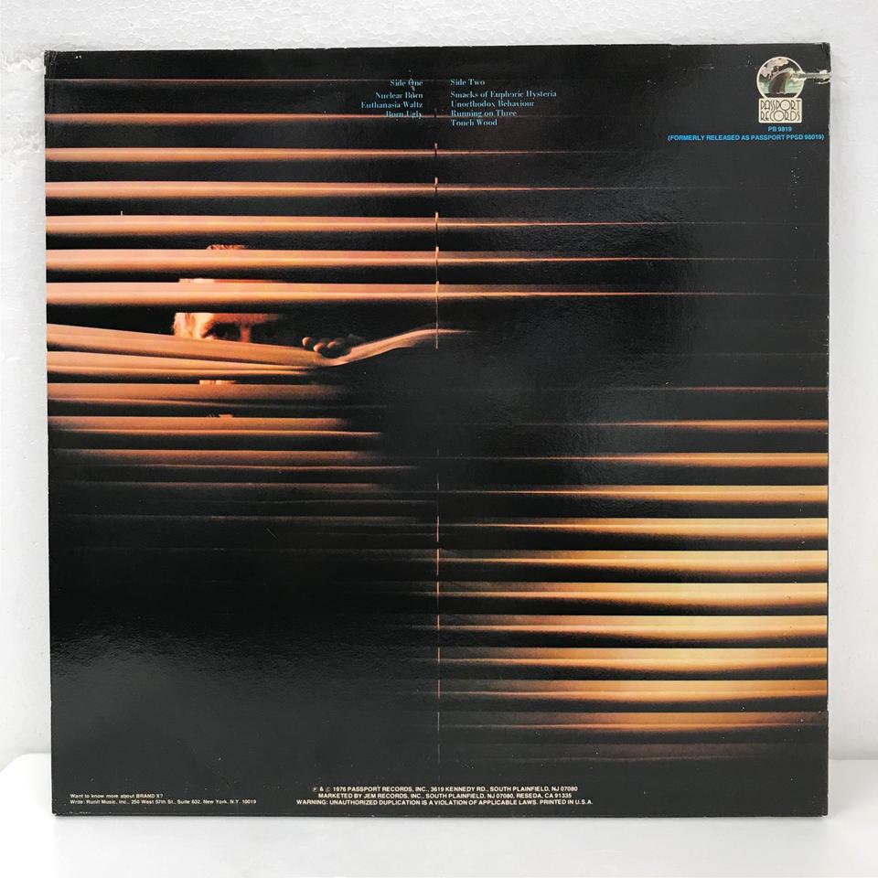 UNORTHODOX BEHAVIOUR/BRAND X BRAND X 中古オーディオ 高価買取・販売 ハイファイ堂