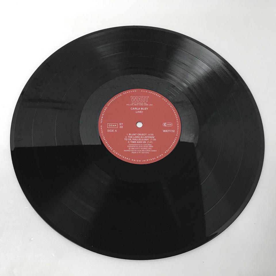 CARLA BLEY LIVE ! CARLA BLEY - 中古オーディオ 高価買取・販売