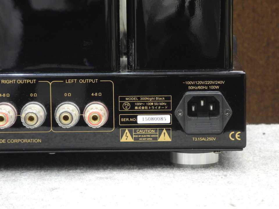 300 Night Black TRIODE - 中古オーディオ 高価買取・販売 ハイファイ堂