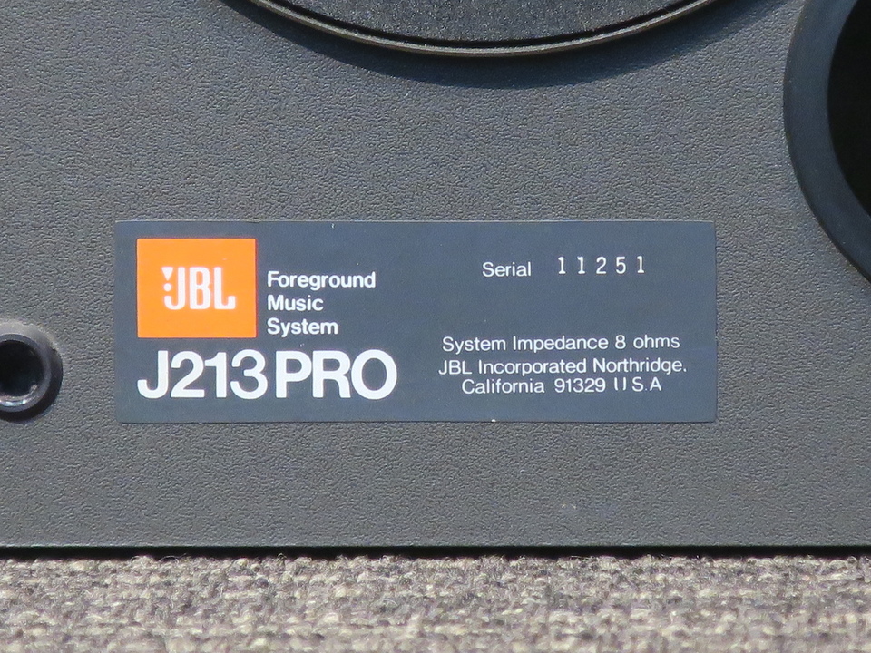 J213PRO JBL - 中古オーディオ 高価買取・販売 ハイファイ堂