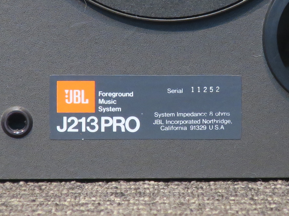 J213PRO JBL - 中古オーディオ 高価買取・販売 ハイファイ堂