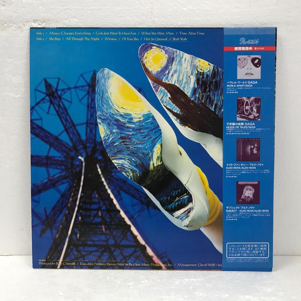 SHE'S SO UNUSUAL/CYNDI LAUPER CYNDI LAUPER - 中古オーディオ 高価