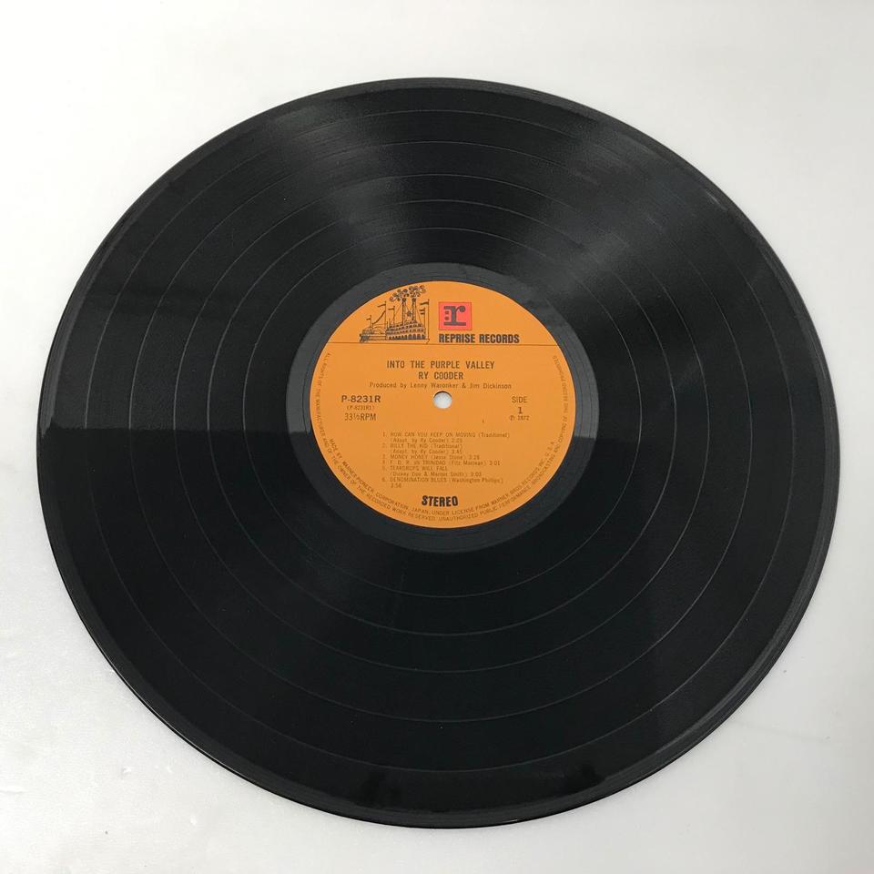 INTO THE PURPLE VALLEY/RY COODER RY COODER - 中古オーディオ