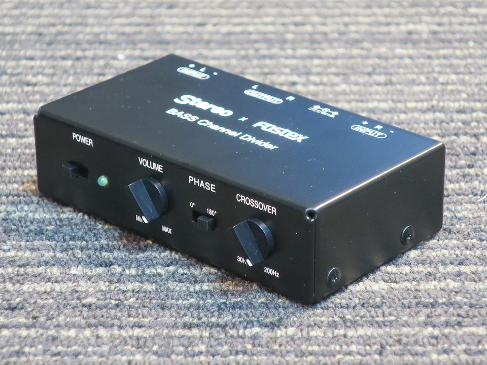 BASS Channel Divider FOSTEX - 中古オーディオ 高価買取・販売
