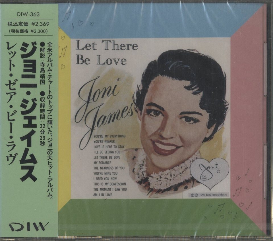中古】CD Joni James Let There Be Love DIW363 DIW /00110 未