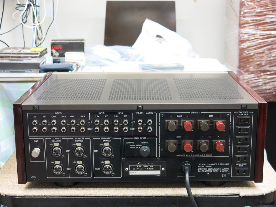 E-405 Accuphase - 中古オーディオ 高価買取・販売 ハイファイ堂