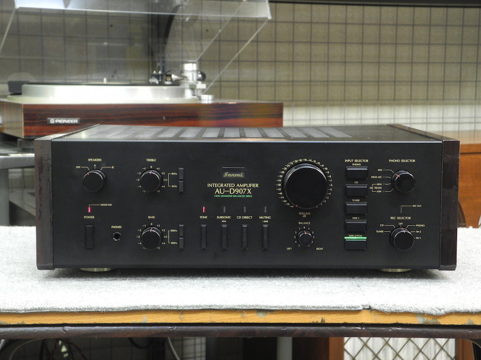 AU-D907X SANSUI - 中古オーディオ 高価買取・販売 ハイファイ堂