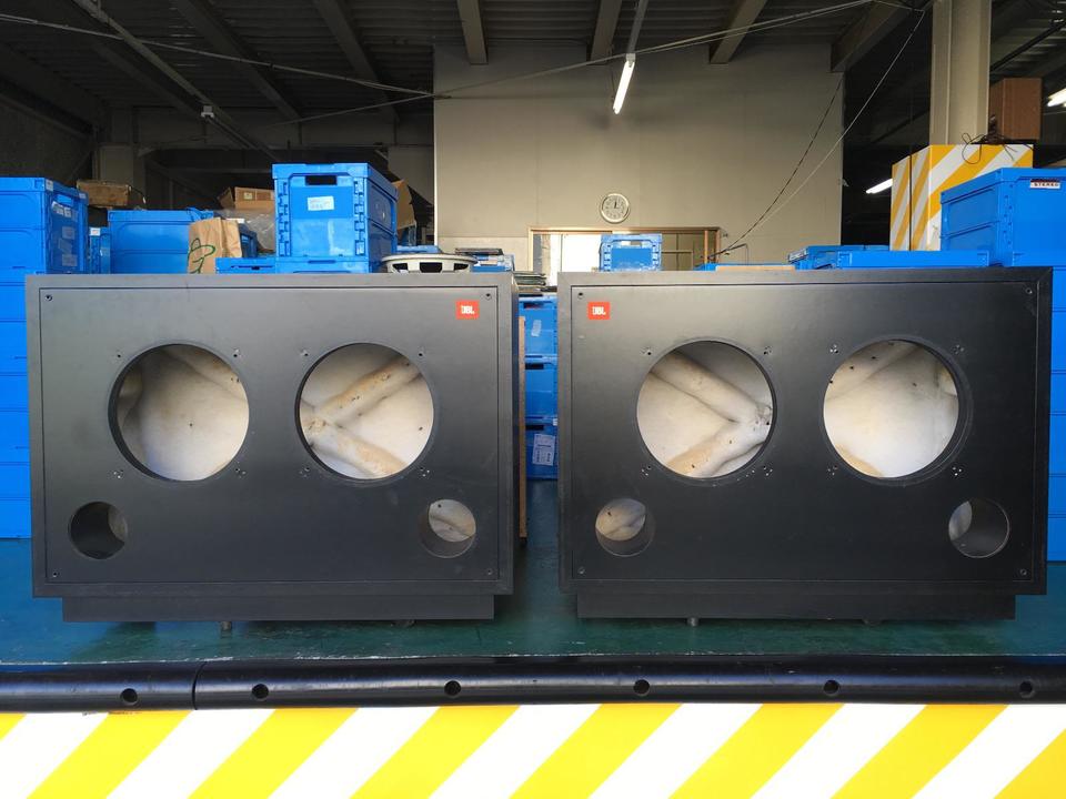 38cmダブルウーファーエンクロージャー 自作 - 中古オーディオ 高価