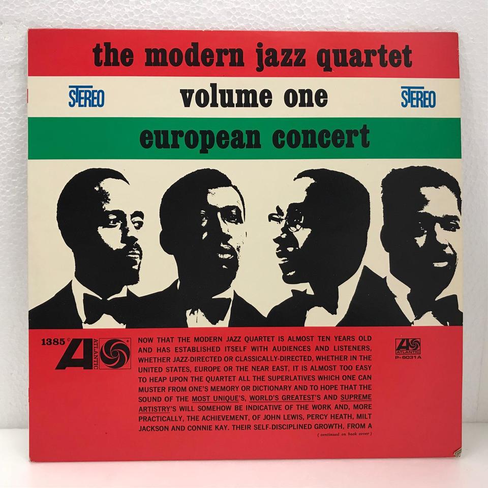 EUROPEAN CONCERT VOL.1/MJQ THE MODERN JAZZ QUARTET - 中古
