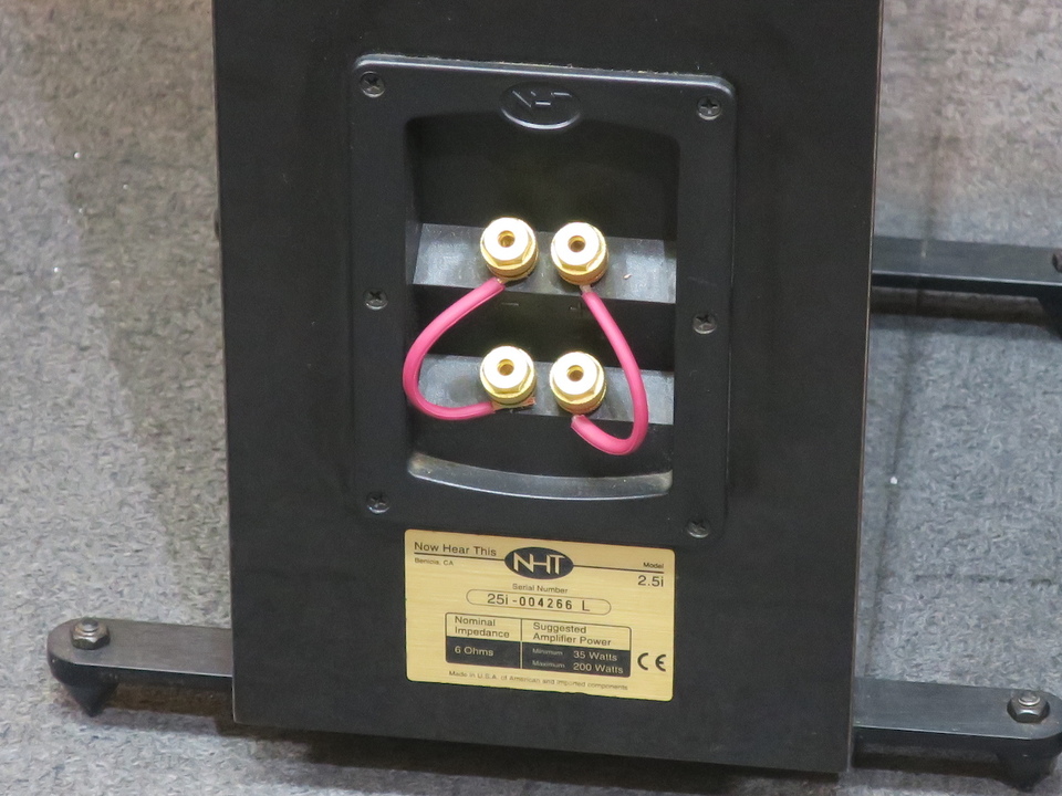 NHT model 2.5 アメリカ製スピーカー NHT Model 2.5iの仕様