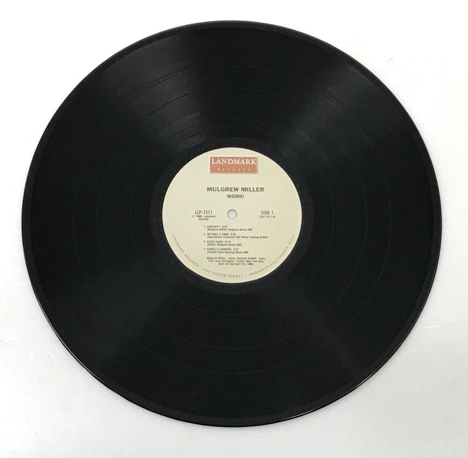 WORK!/MULGREW MILLER MULGREW MILLER 中古オーディオ 高価買取・販売 ハイファイ堂
