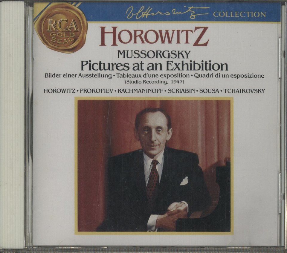 【売約済】ホロヴィッツ／スクリャービン、クレメンティ、ムソルグスキーを弾く Amazon.co.jp: Mussorgsky: Pictures at an Exhibition: ミュージック