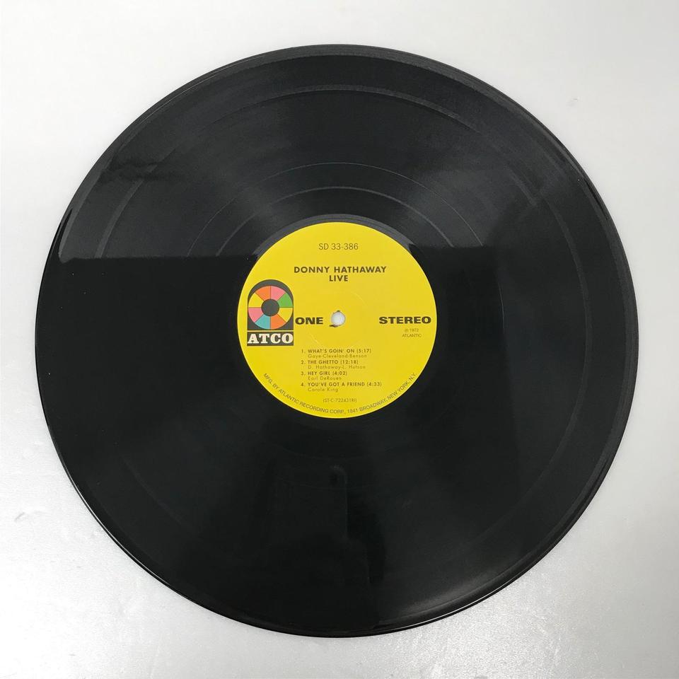 LIVE/DONNY HATHAWAY DONNY HATHAWAY - 中古オーディオ 高価買取・販売