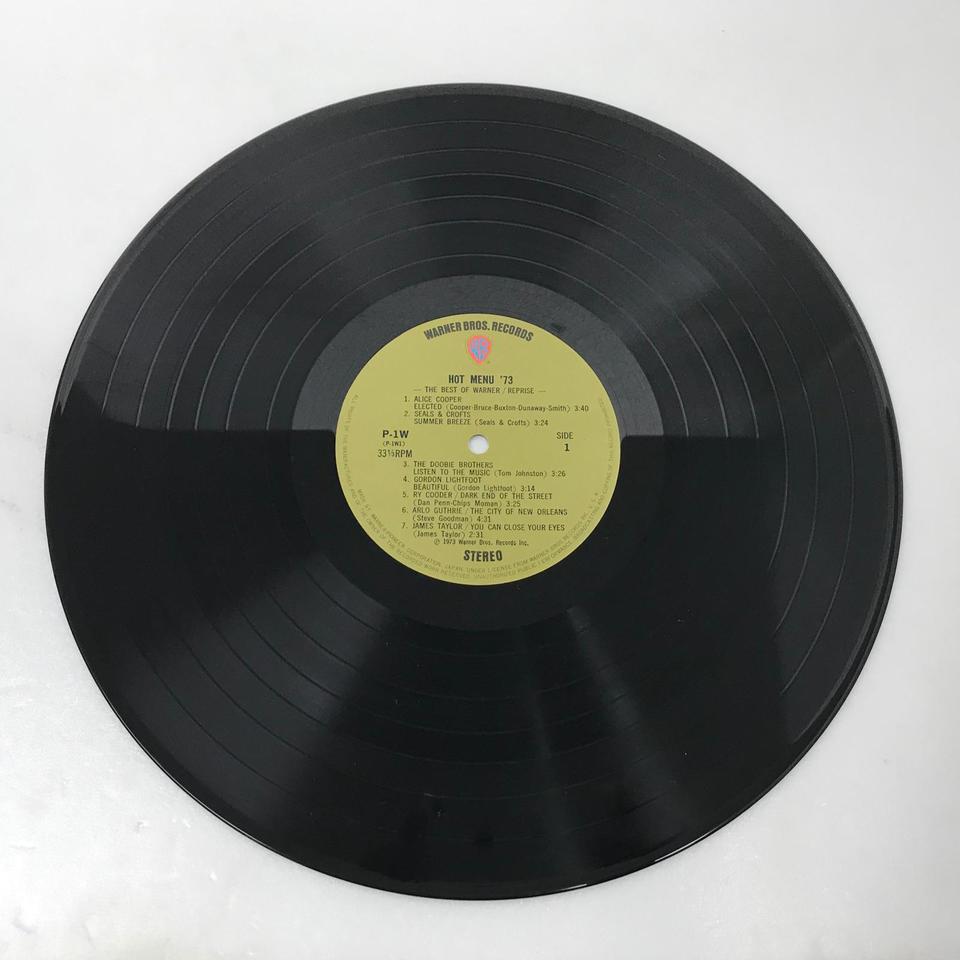 HOT MENU'73/THE BEST OF WARNER/REPRISE/ATLANTIC V.A. - 中古