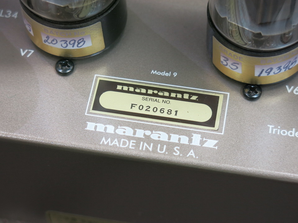 Model 9 Replica marantz - 中古オーディオ 高価買取・販売 ハイファイ堂