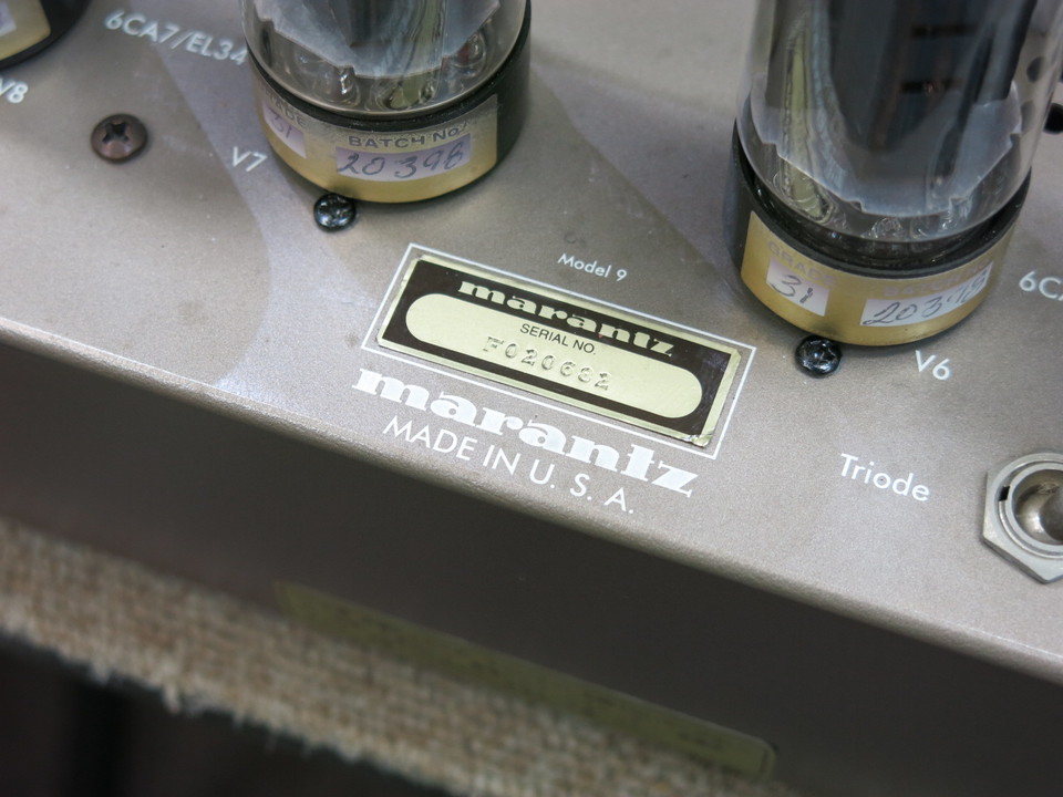 Model 9 Replica marantz - 中古オーディオ 高価買取・販売 ハイファイ堂