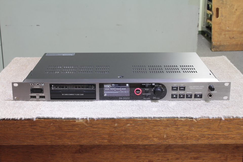 TASCAM タスカム  DA-3000 中古品 DA-3000 TASCAM - 中古オーディオ 高価買取・販売 ハイファイ堂