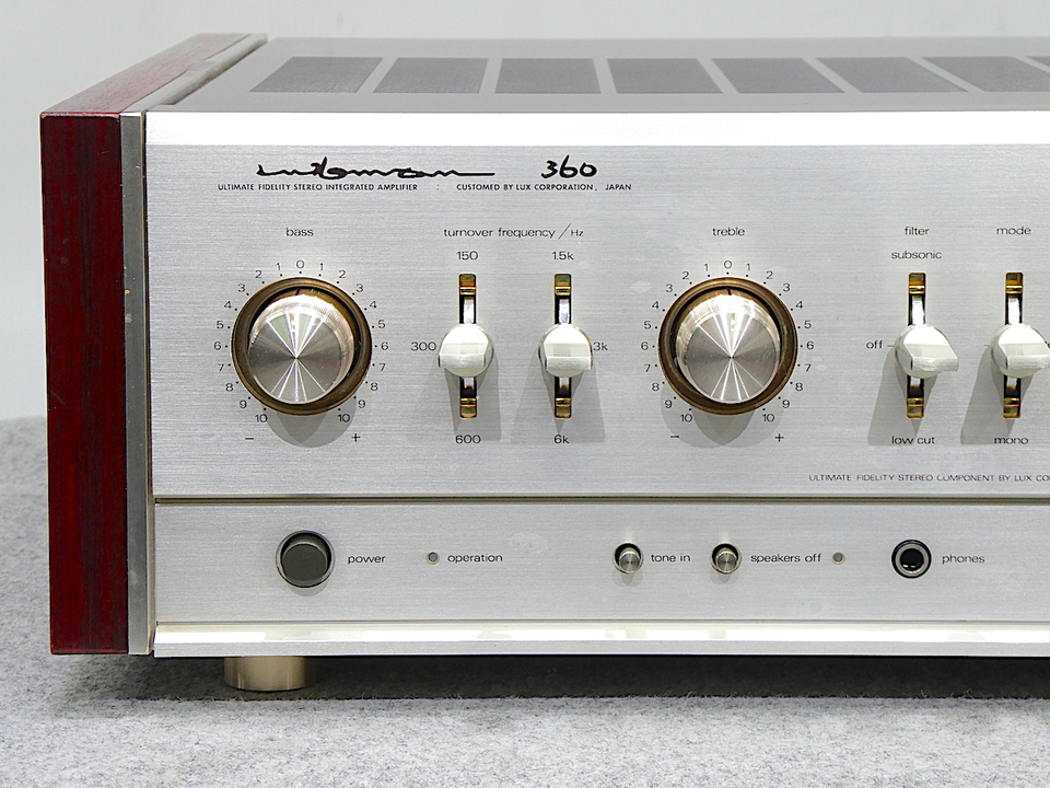 【真空管アンプ】LUXMAN ラックスマンLX-360【骨董品】 真空管アンプ】LUXMAN LX-360【骨董品】