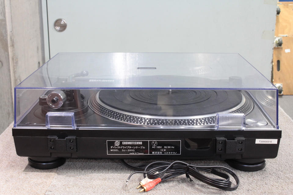Y♪ CosmoTechno DJ-3500 ダイレクトドライブターンテーブル （DJ-3500 