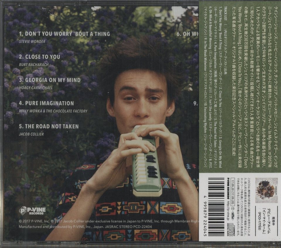 PURE IMAGINATION -THE HIT COVERS COLLECTION-/JACOB COLLIER