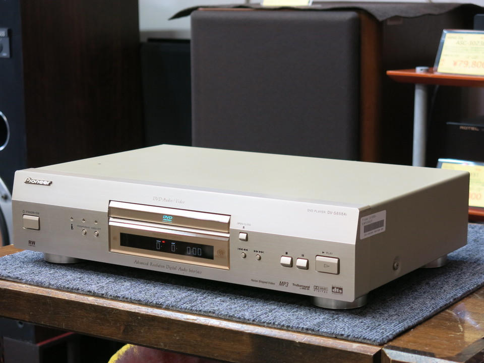 ゴールド) 車用品・バイク用品 【中古】Pioneer DV-S858Ai DVD