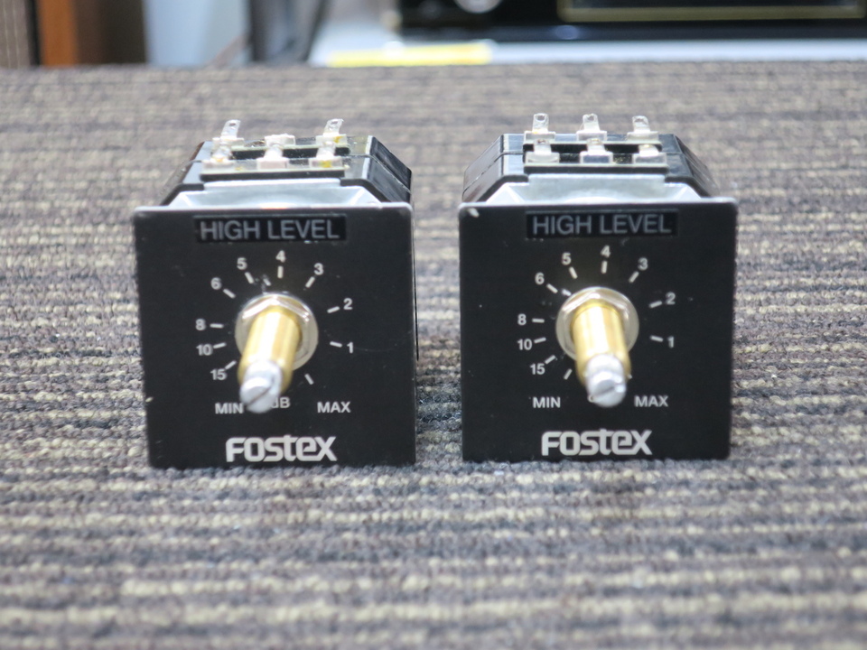 FOSTEX アッテネーター R80B 2個セット FOSTEX アッテネーター R80B