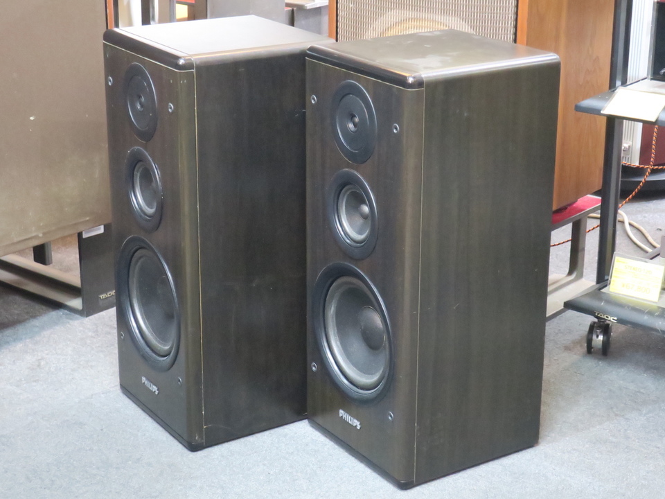 レア】PHILIPS フィリップス製 ブックシェルフスピーカー FB-10V YL