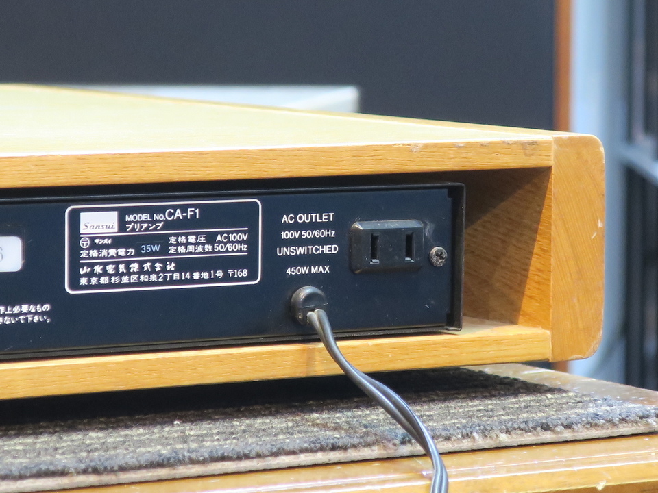 CA-F1 SANSUI - 中古オーディオ 高価買取・販売 ハイファイ堂