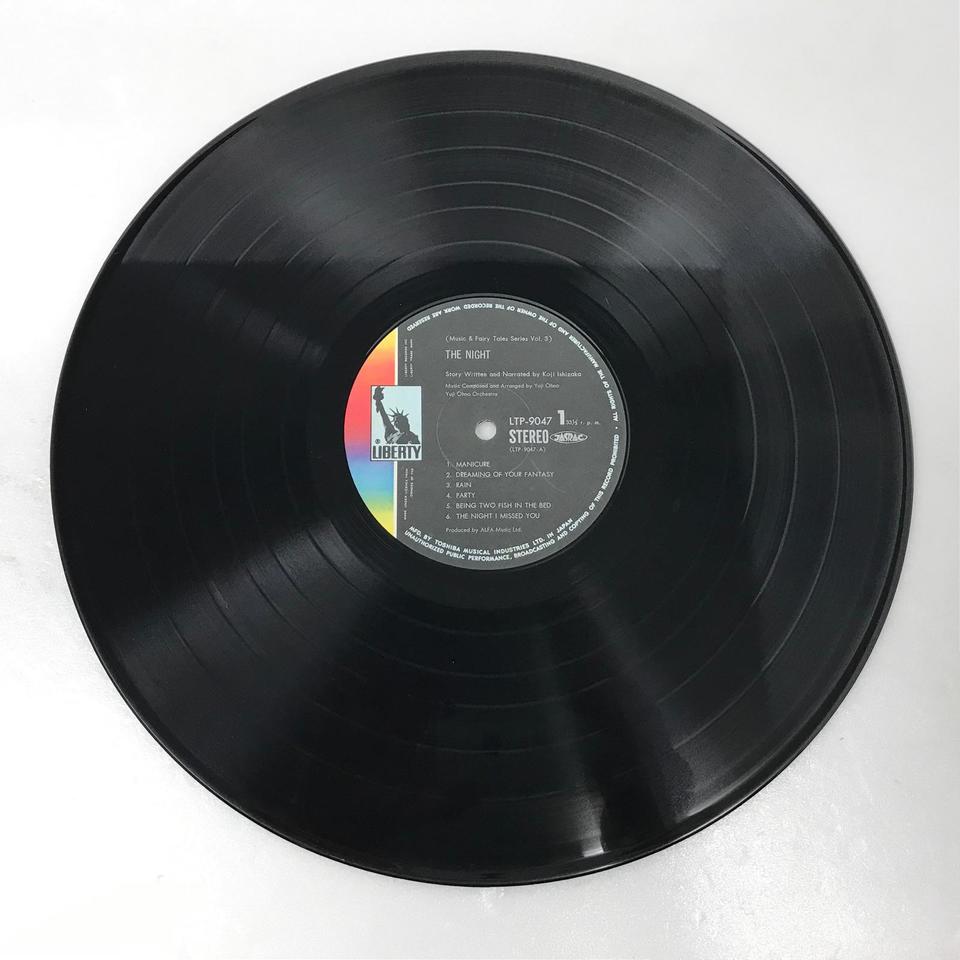 大野雄二 石坂浩二 THE NIGHT 夜　レコード 16c847c194567434779e2745347516