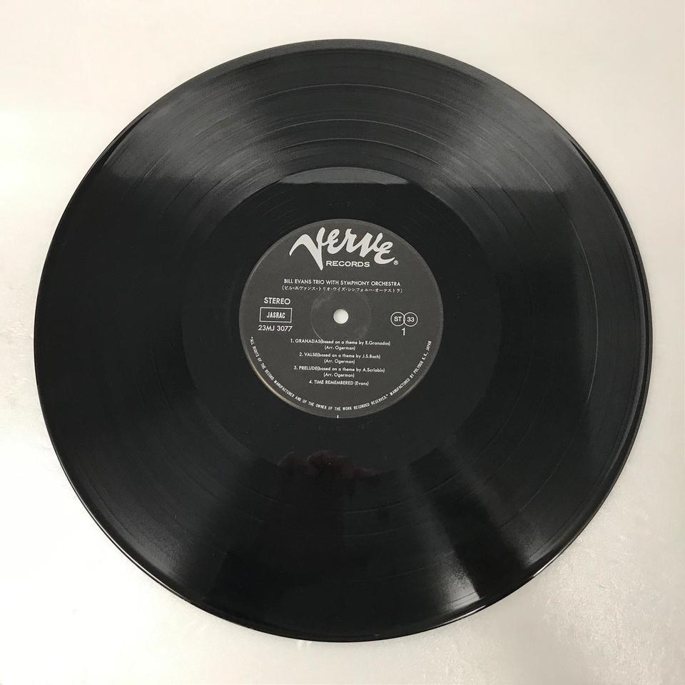 BILL EVANS TRIO WITH SYMPHONY ORCHESTRA BILL EVANS - 中古