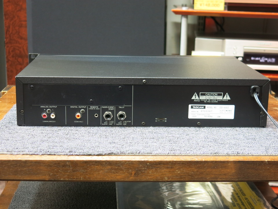 CD-450 TASCAM - 中古オーディオ 高価買取・販売 ハイファイ堂