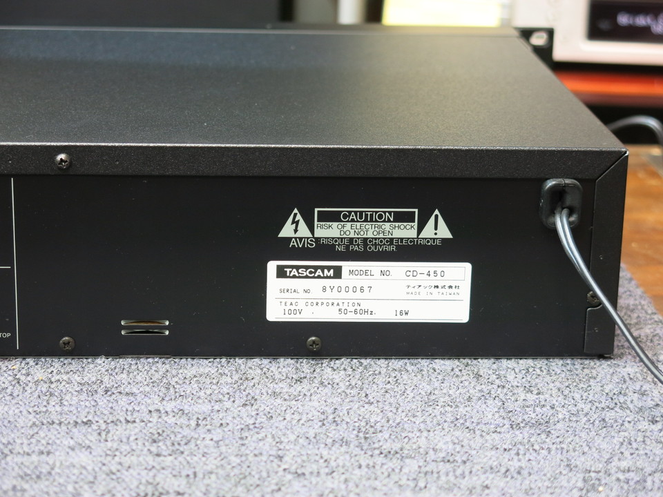CD-450 TASCAM - 中古オーディオ 高価買取・販売 ハイファイ堂