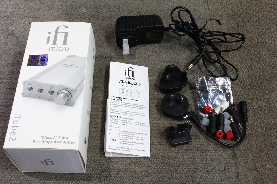 アンプ iFi audio micro ITUBE2 iFi Audio micro iTube2 Stereo vacuum tube buffer