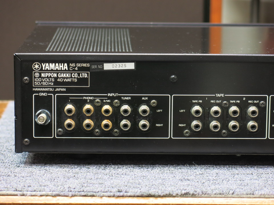 ジャンク YAMAHA C-4 コントロールアンプ 中古現状品 Yahoo!オークション -「ヤマハ アンプ c4」(YAMAHA) (一般)の