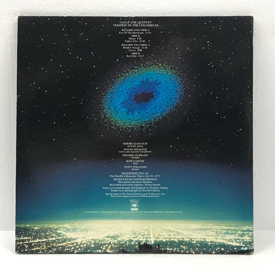 TEMPEST IN THE COLOSSEUM/V.S.O.P. THE QUINTET V.S.O.P. THE QUINTET 