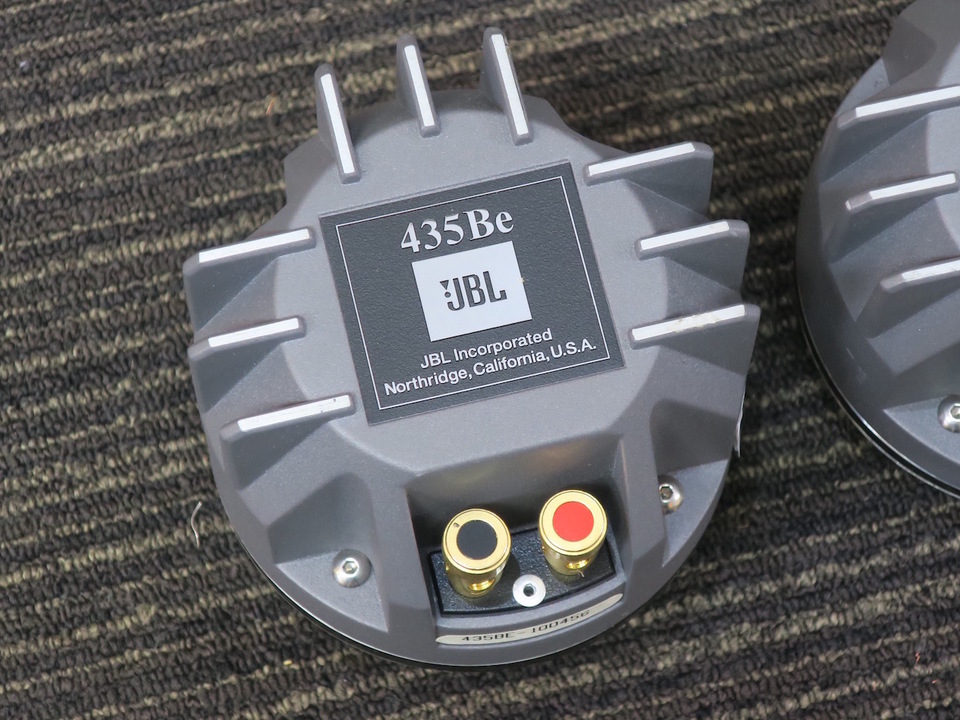 JBL 2435HPL コンプレッションドライバー 435BE同等品 Yahoo!オークション - JBL 2435HPL ベリリウム ドライバーペア