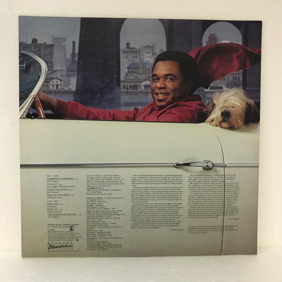 RIDE LIKE THE WIND/FREDDIE HUBBARD FREDDIE HUBBARD 中古オーディオ 高価買取・販売 ハイファイ堂