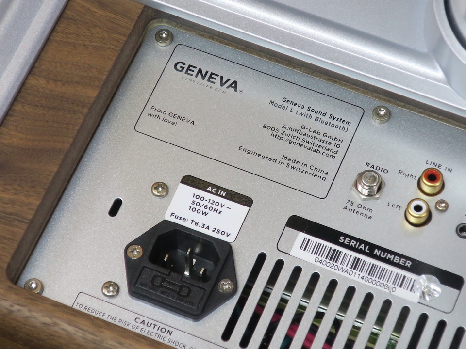 Sound system model L wireless GENEVA - 中古オーディオ 高価買取