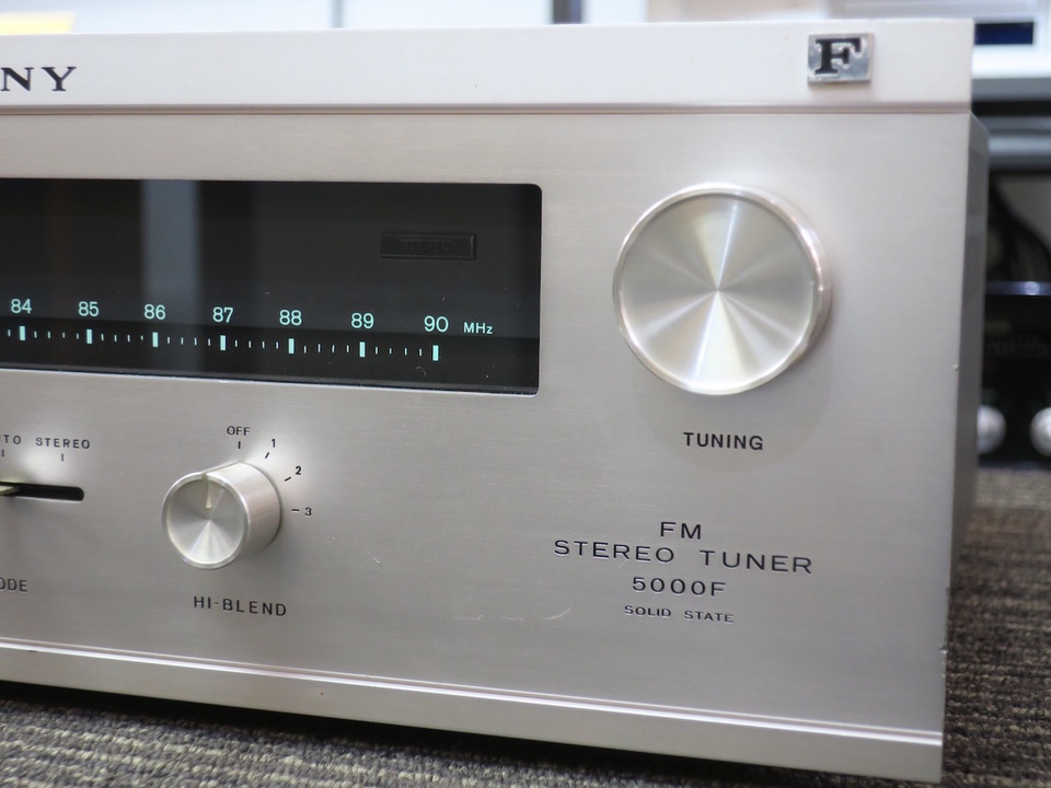 ST-5000F SONY - 中古オーディオ 高価買取・販売 ハイファイ堂