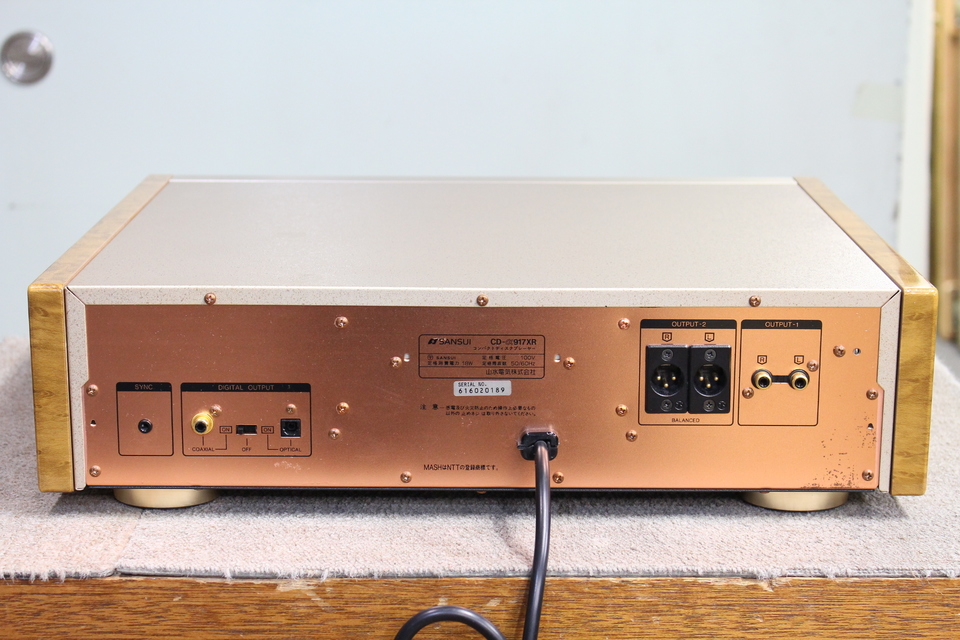 CD-α917XR SANSUI - 中古オーディオ 高価買取・販売 ハイファイ堂