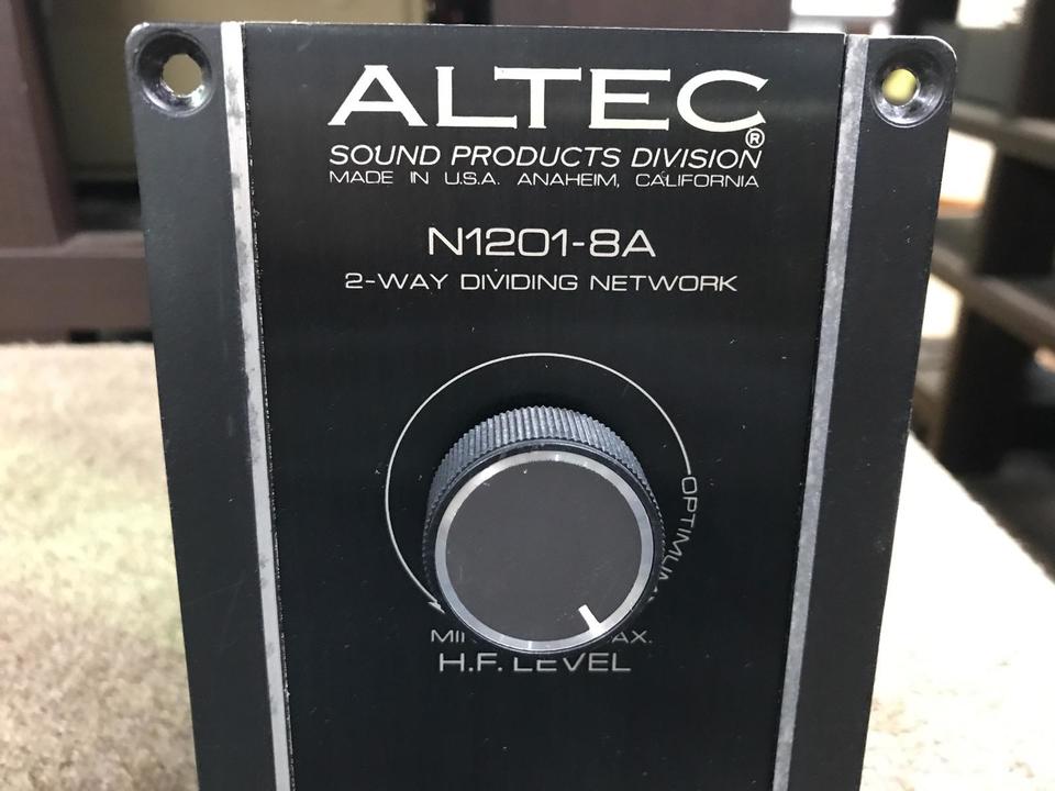 ALTEC N1201-8A ネットワークペア Altec Lansing N1201-8A speaker network Crossover Pair Rare